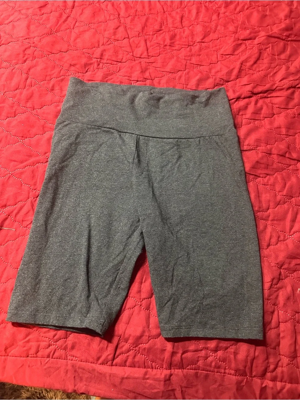 Ambiance Charcoal Gray Kids' Performance Leggings Shorts
